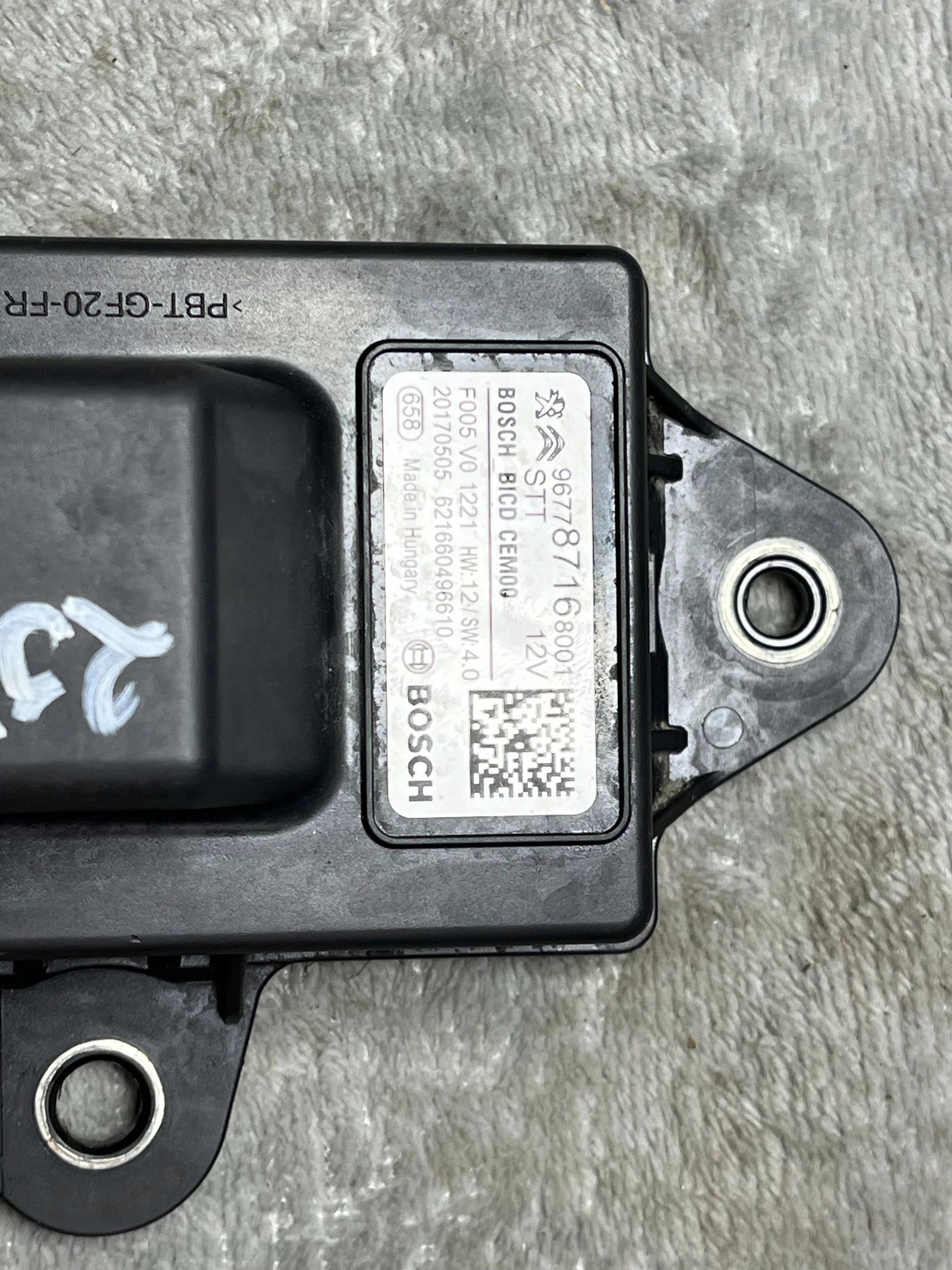 modulo Start-Stop Citroen DS5 967787168001 !J