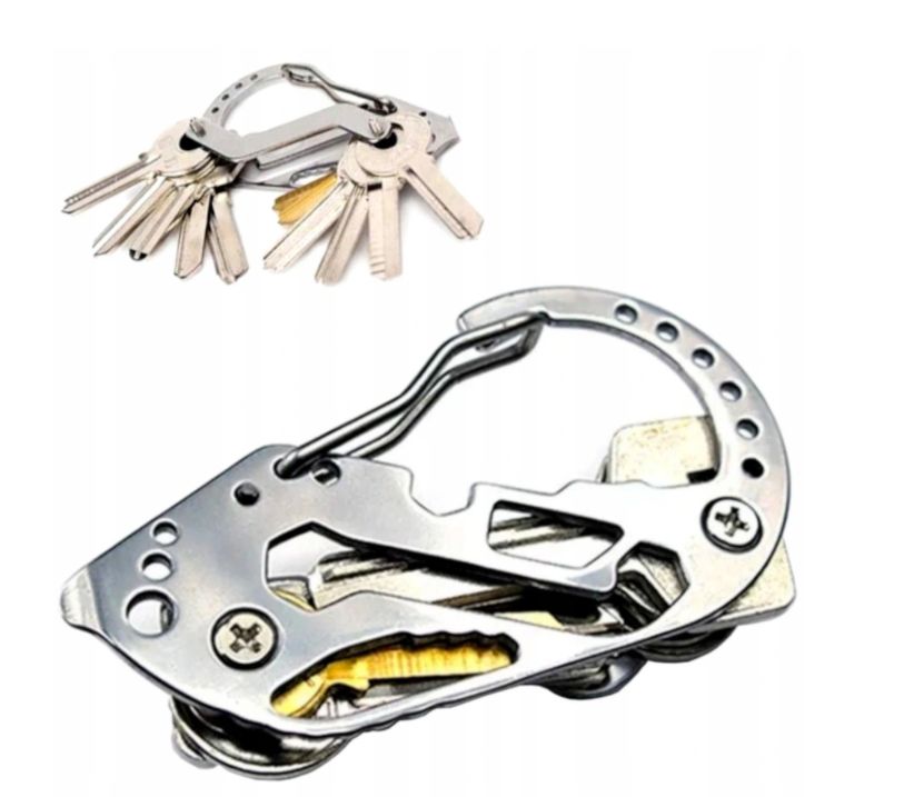 KARABIŃCZYK DO KLUCZY WIELOFUNKCYJNY BRELOK SURVIVAL
