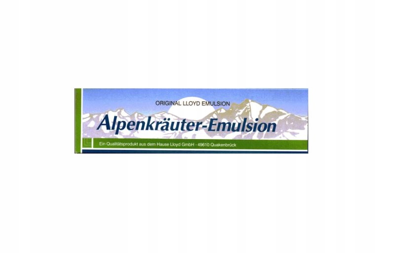 

Alpenkrauter Emulsion maść niemiecka przeciwbólowa