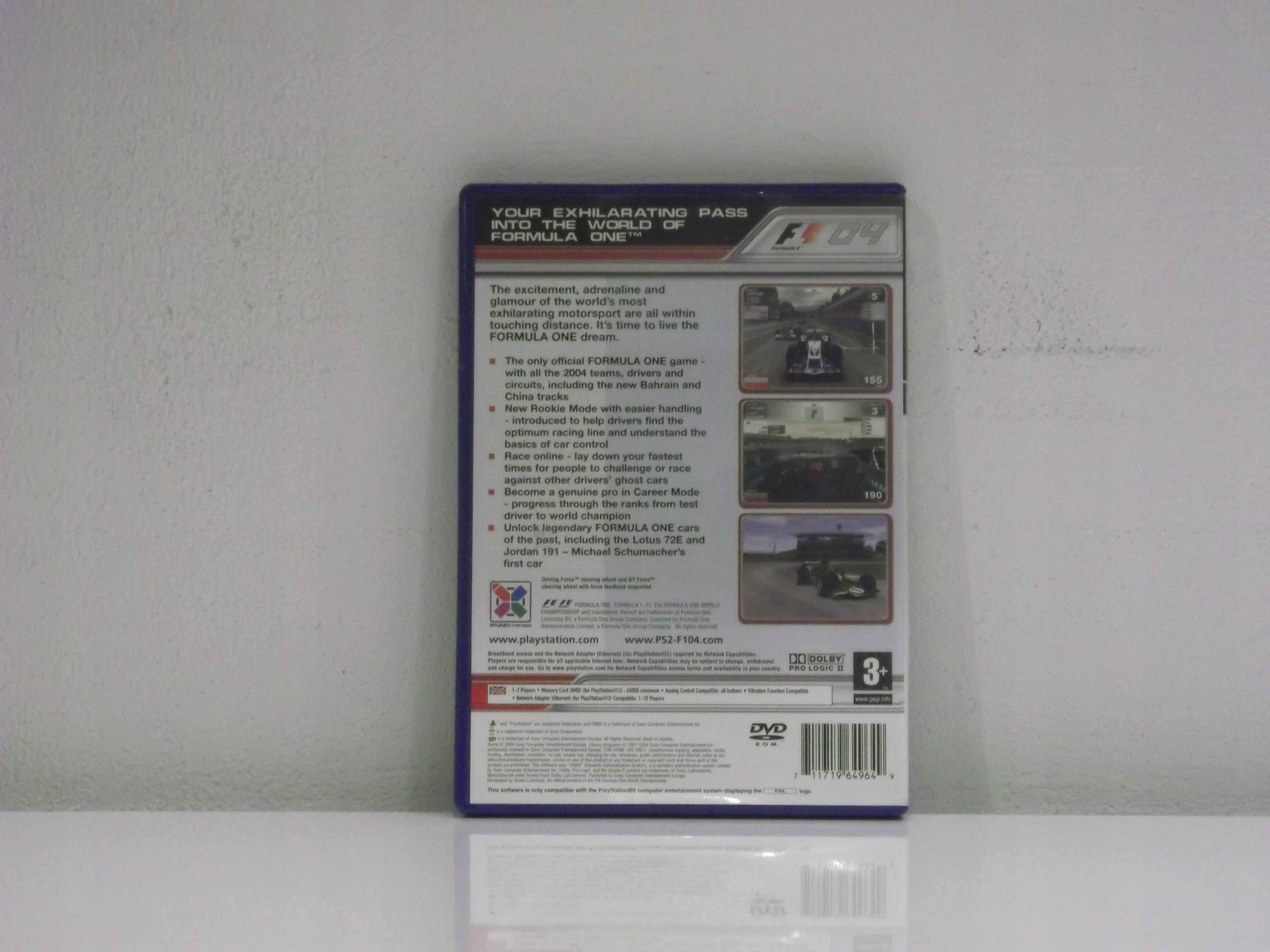 FORMULA ONE 04 PS2 Tematyka wyścigi