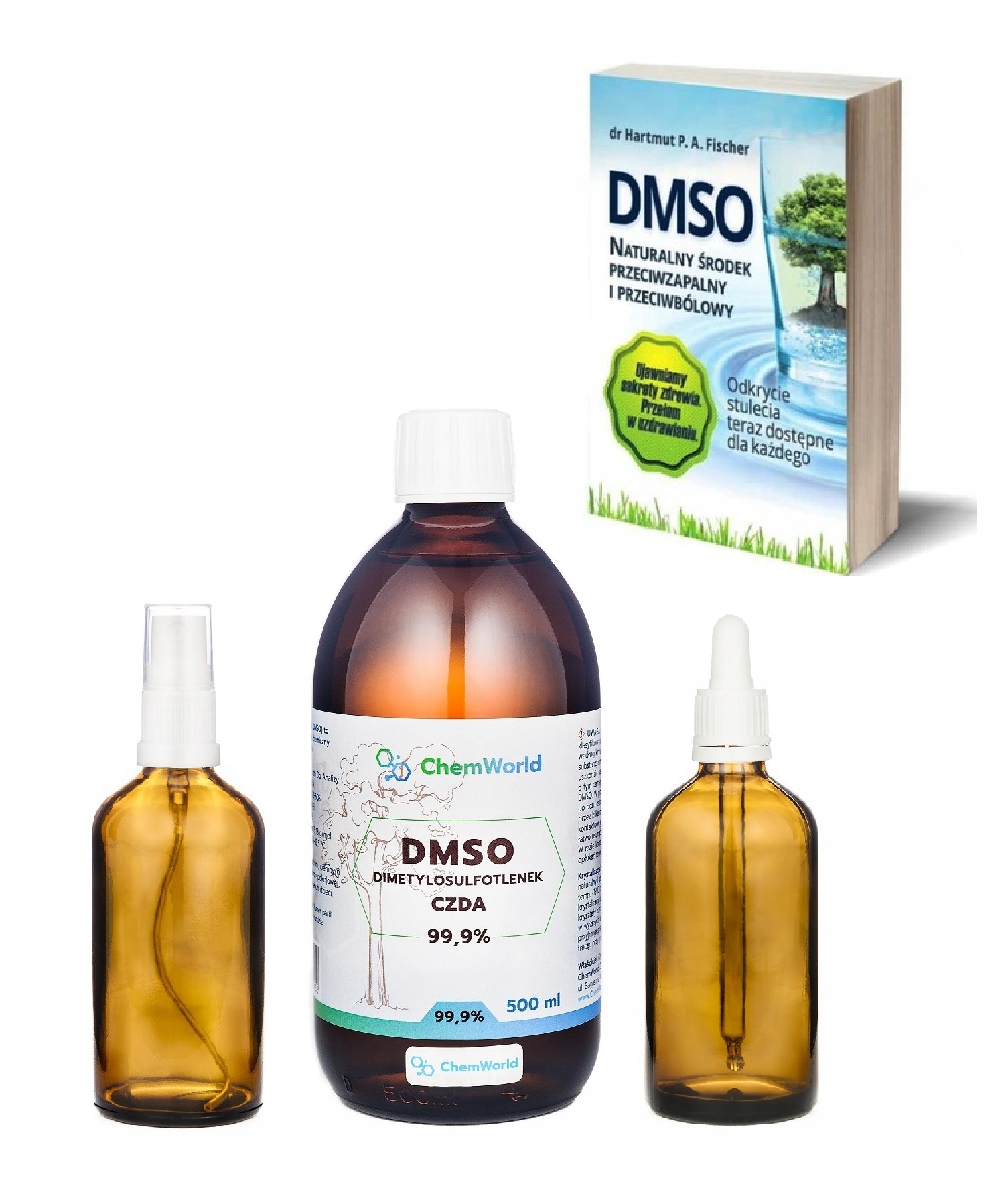Zestaw Dmso Dimetylosulfotlenek Czda 500 Książka