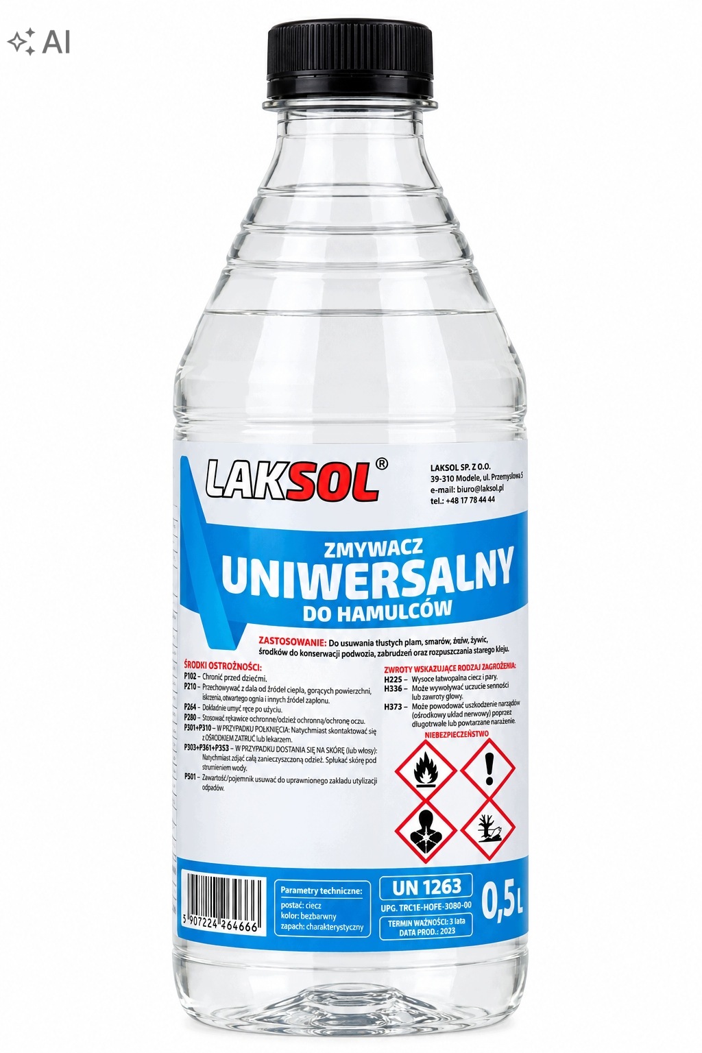 Laksol Zmywacz uniwersalny Do Hamulców 0,5L