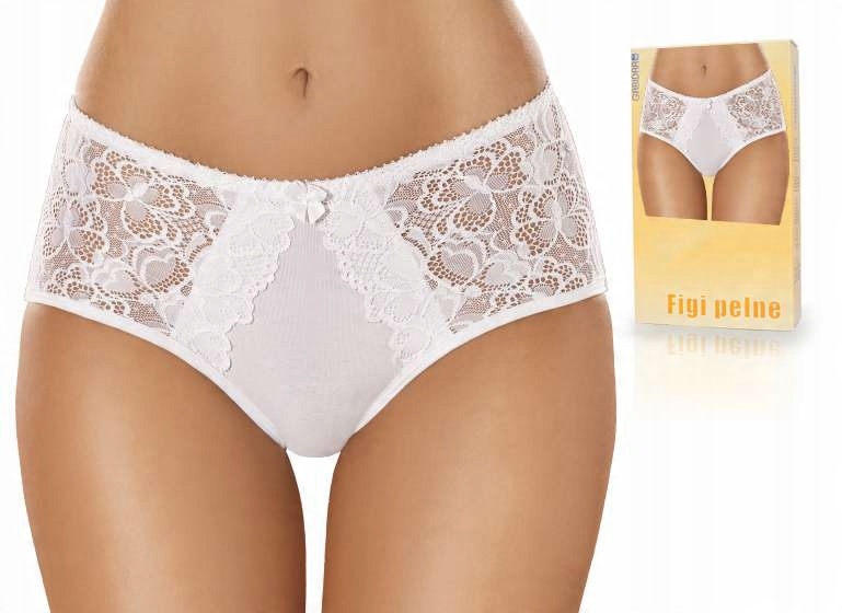 

Figi pełne Gabidar 101 Bawełna , Białe , 3XL