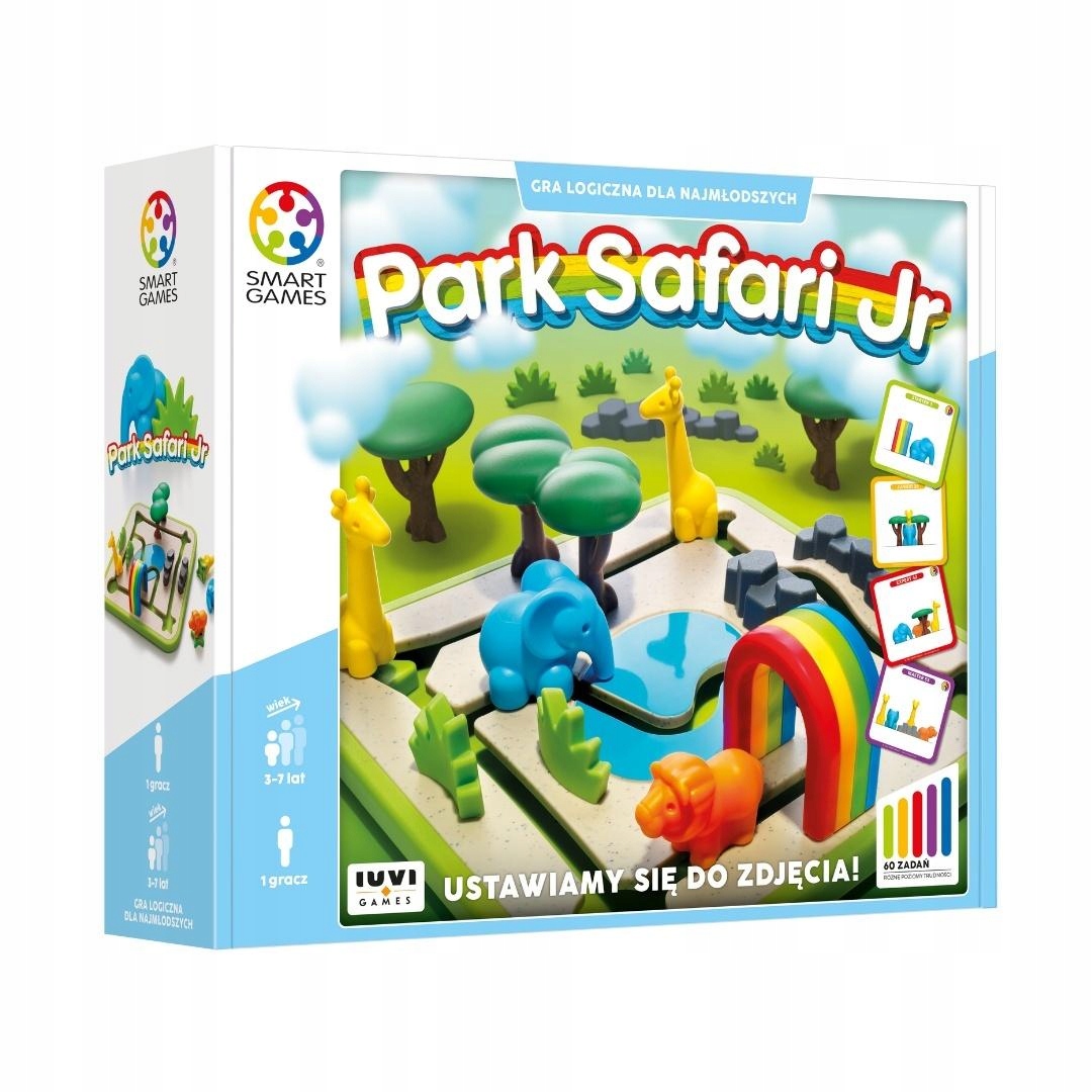 Gra Edukacyjna Park Safari Jr od Iuvi Games Ucz się i baw się z przyrodą!