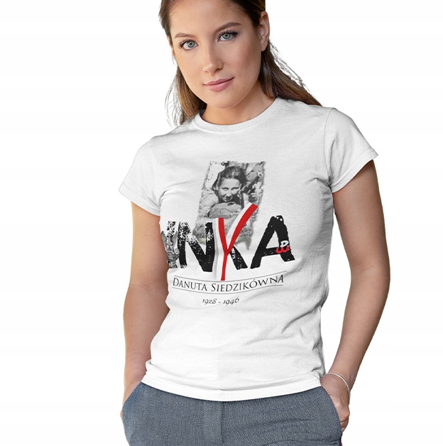 

Damska Koszulka Patriotyczna Inka 2