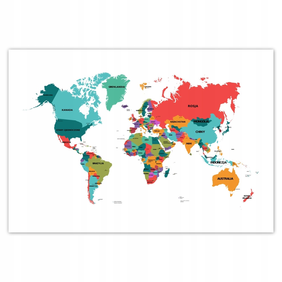 Fototapety vliesové 368x254 Mapa sveta