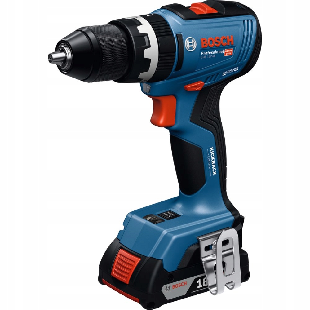 Wiertarko-wkrętarka Bosch GSB18V-65 18V 2x5.0Ah