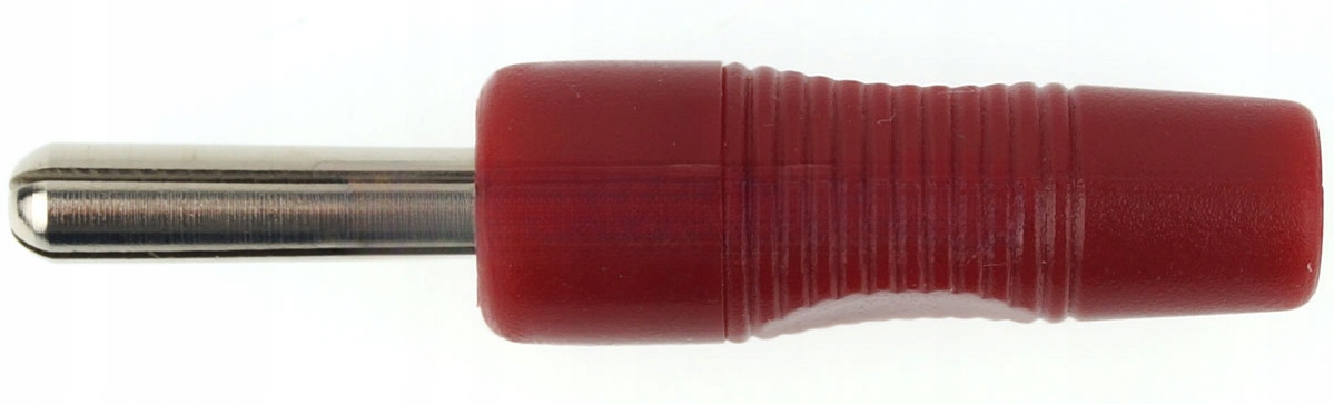 Wtyk banan 4mm czerwony Kod producenta BS425-R