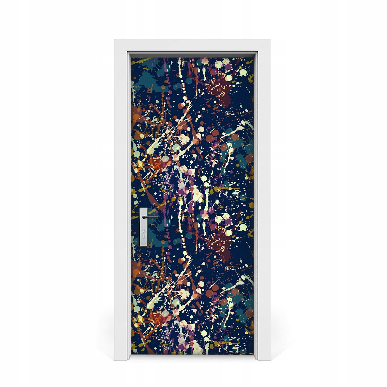 

Samoprzylepna fototapeta drzwi Akwarela plamy