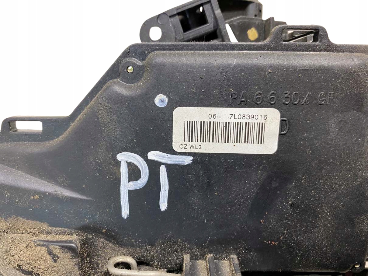 lock door right rear part VW GOLF V 7 PIN 7L0839016