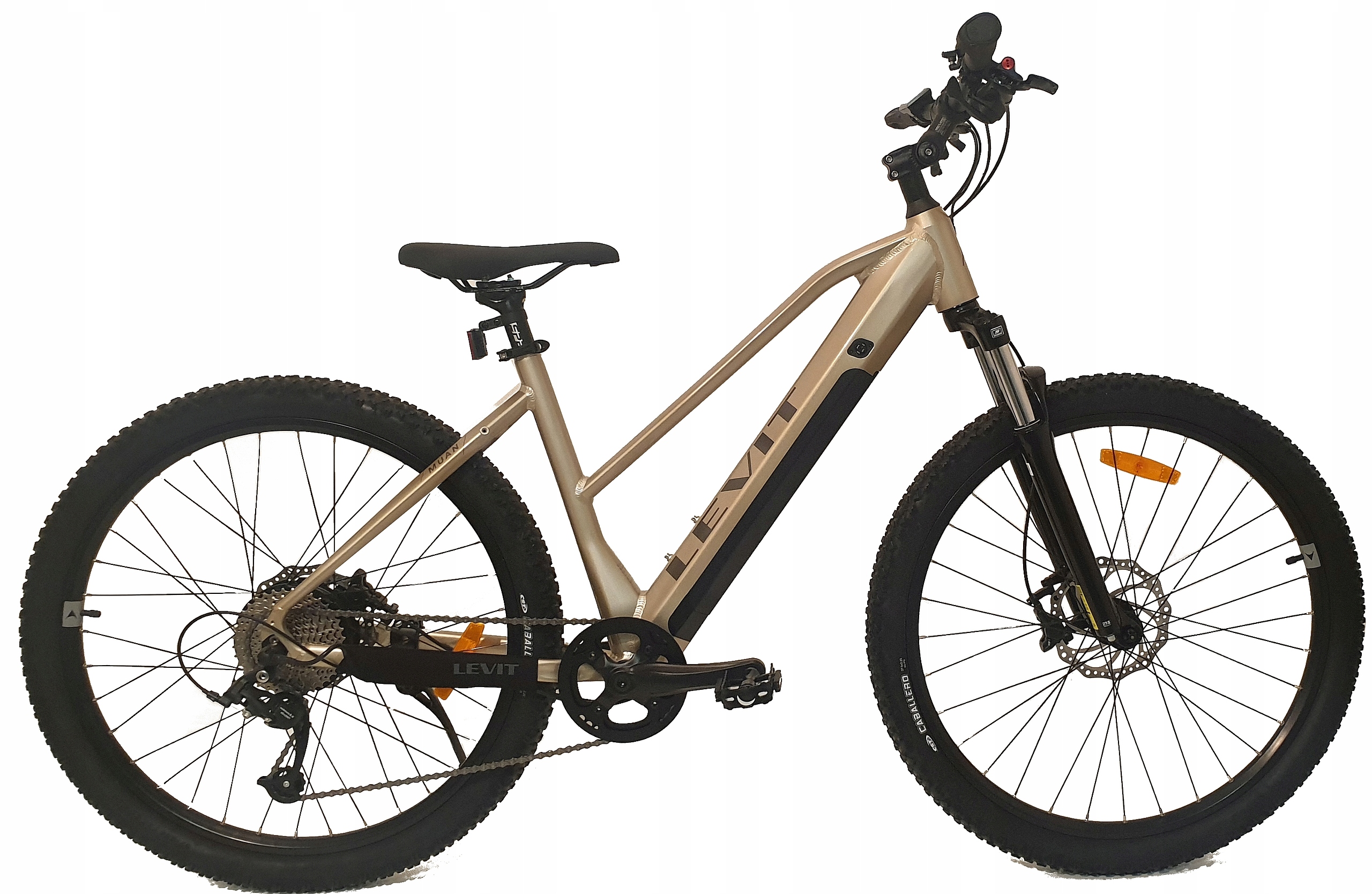 Rower Elektryczny Levit Muan Hd 630 mid champagne 18" "L"