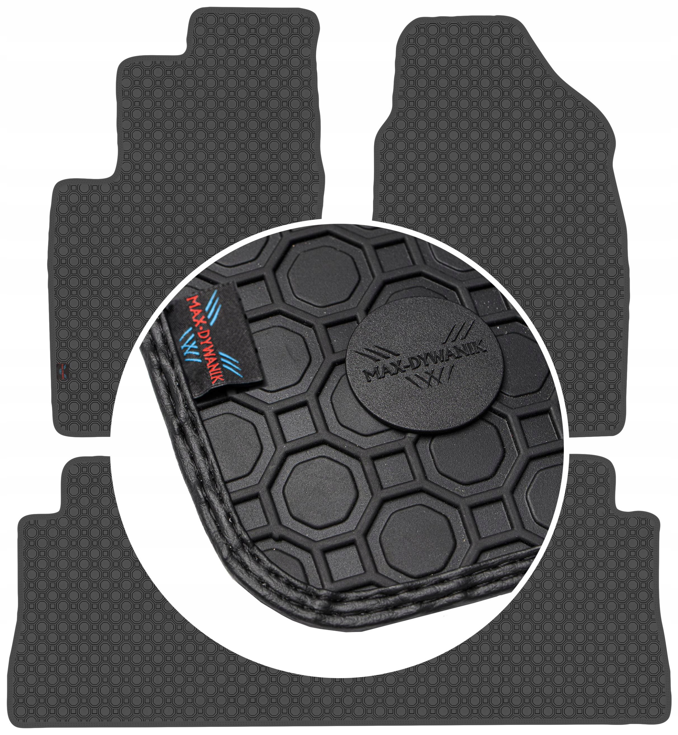 Chevrolet Captiva 5os 06-10 Koberce Čierne