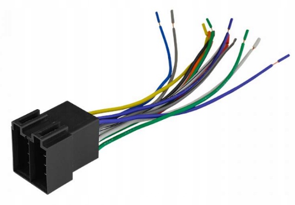 

Gniazdo Iso głośniki zasilanie 5pin 8p (0492)