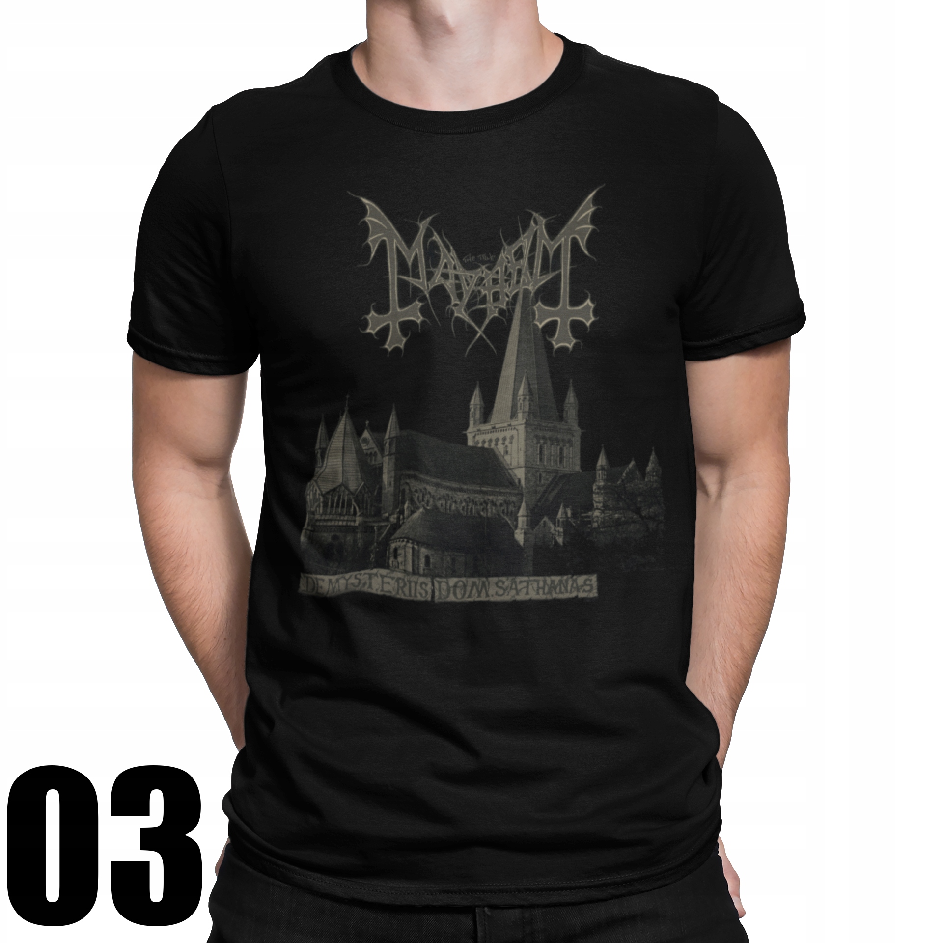 MAYHEM T-SHIRT BLACK METAL Koszulka 10 WZORÓW M Rozmiar M