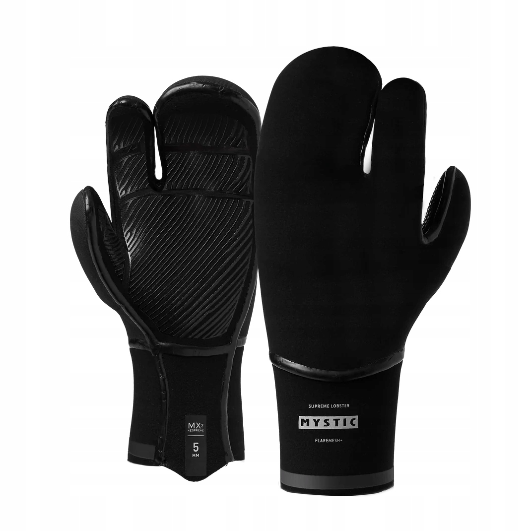 Rukavice Mystic Supreme Lobster Glove 5 mm Black XL