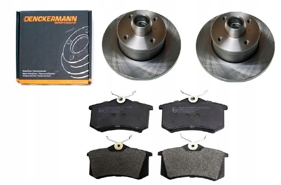 Kotouče Kostky Vw Golf III Vento Zadní 226MM Sada