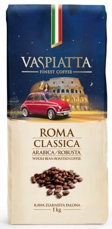 Kawa Vaspiatta Roma Classica ziarnista 1 kg