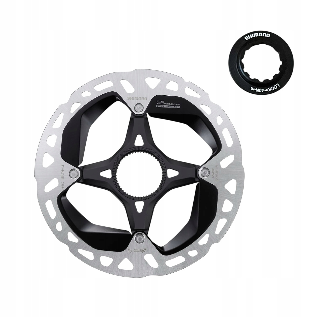 Tarcza hamulcowa Shimano Xtr RT-MT900-S 160mm Center Lock gravel Mtb Oem