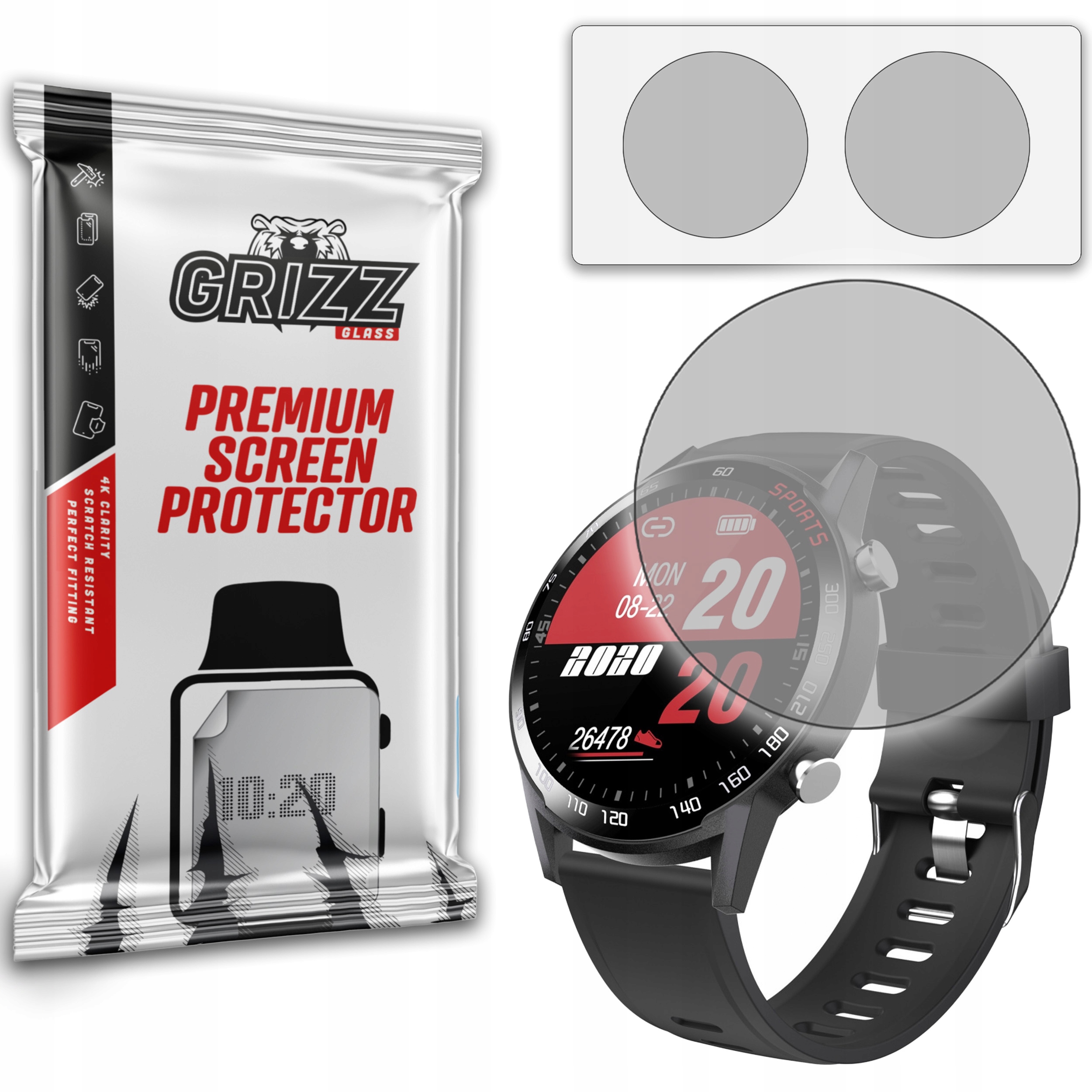 2-PAK Antyodciskowa folia ochronna do Bemi Racer RC1