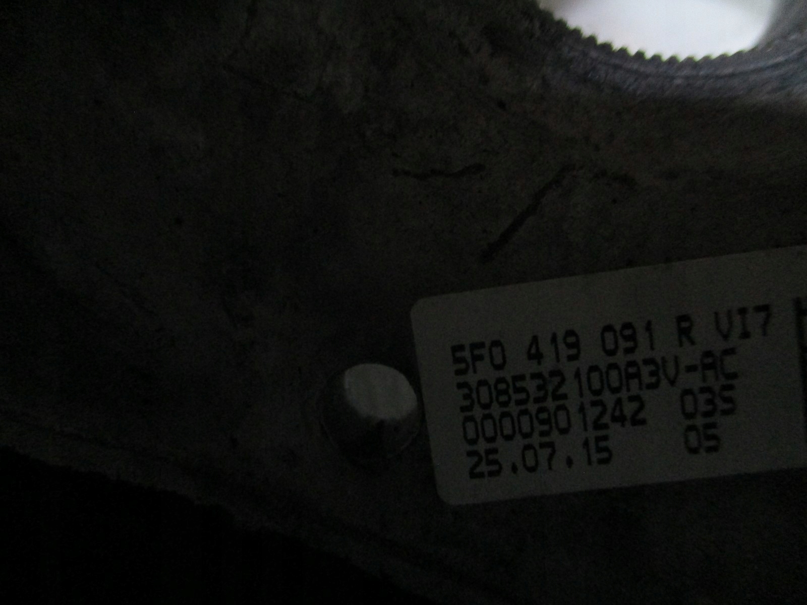 lenkrad SEAT IBIZA 6J0 FR 5F0419091R