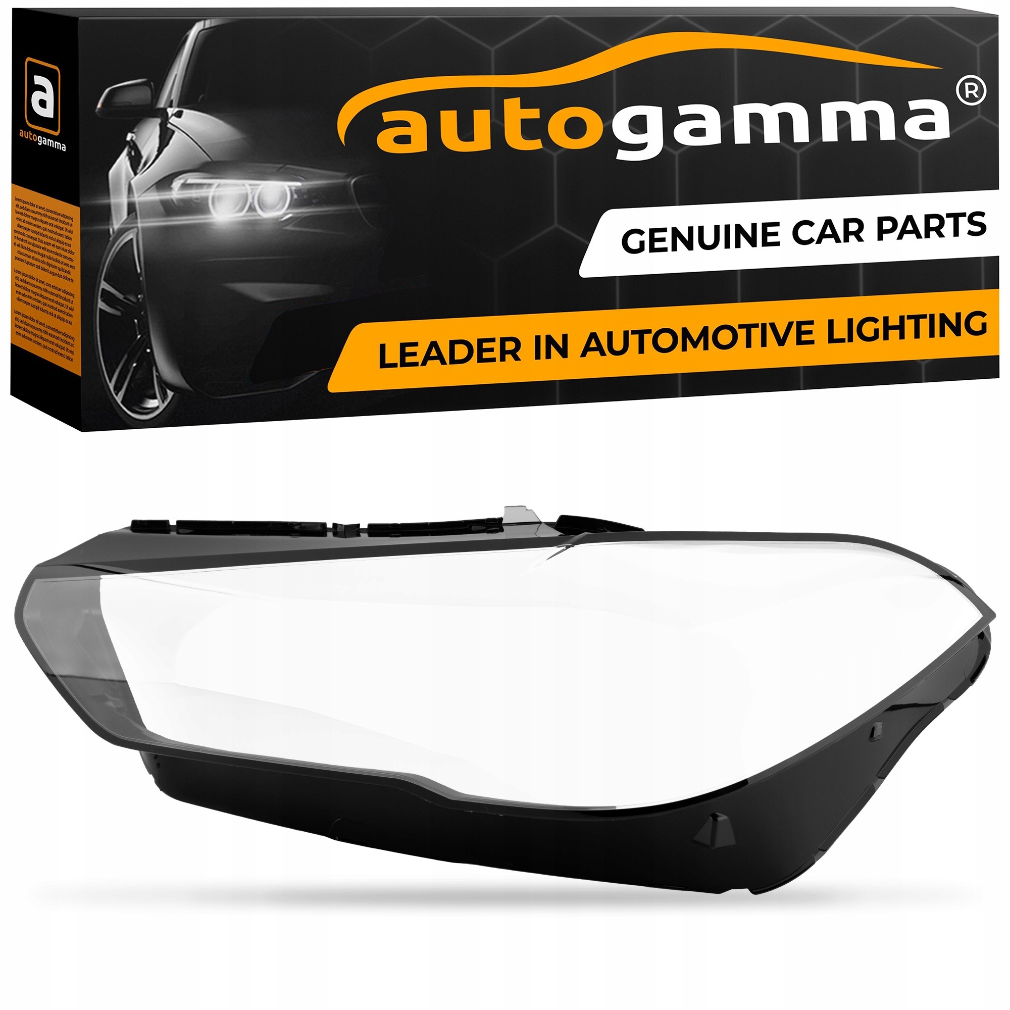 sklo světlometu Bmw X5 G05 Full Led (2018-2023) Levá strana