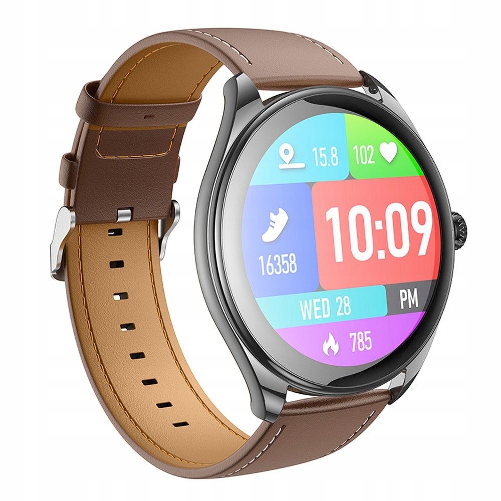 Hoco smartwatch s funkciou hovoru Amoled Y22 čierny