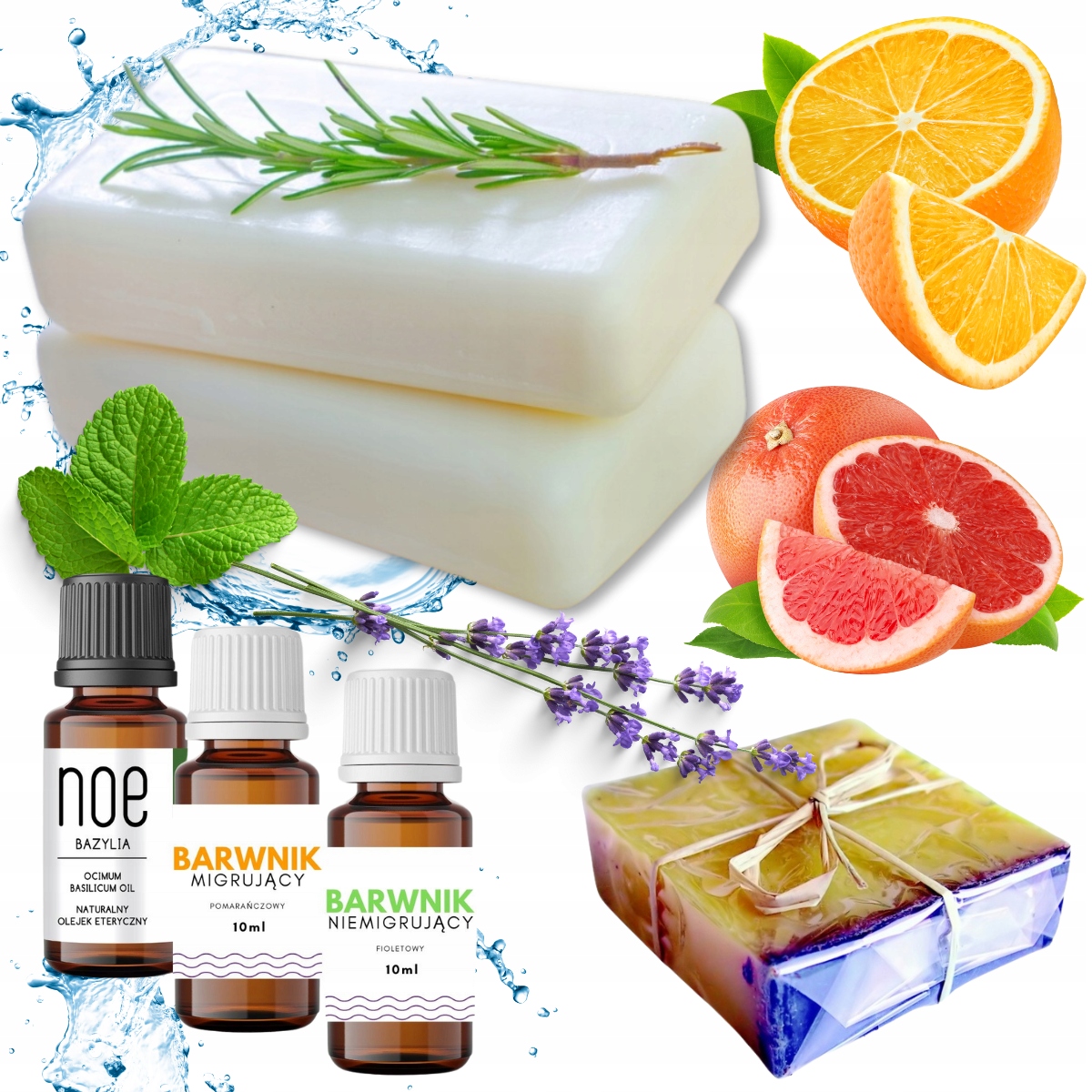 Profesjonalny Zestaw Do Robienia Mydełek Glicerynowych Dla Dorosłych 25W1