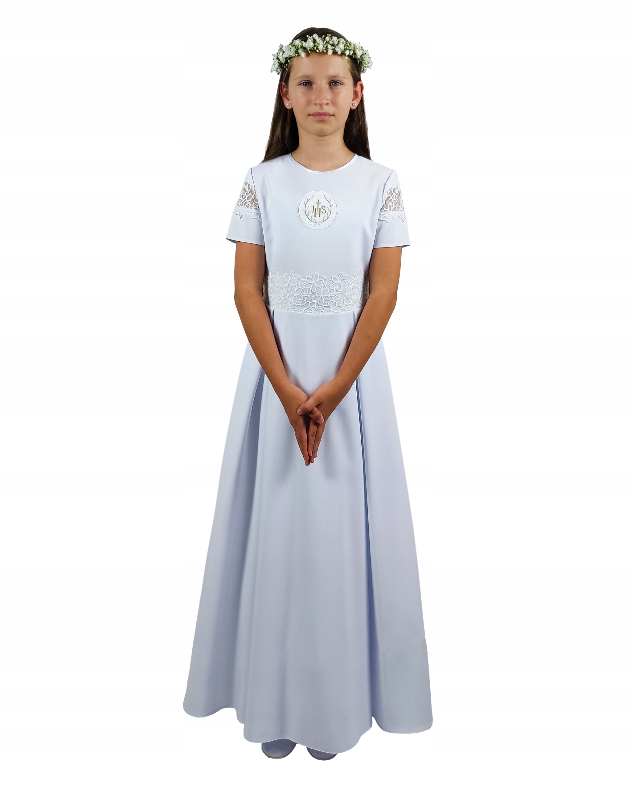 Sukienko - alba komunijna dla dziewczynki - r. 128