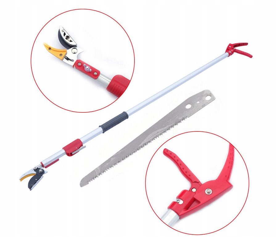 Zahradní nůžky Na Výložníku 2,2 M Nttl 220 CM Nůžky pila na větve