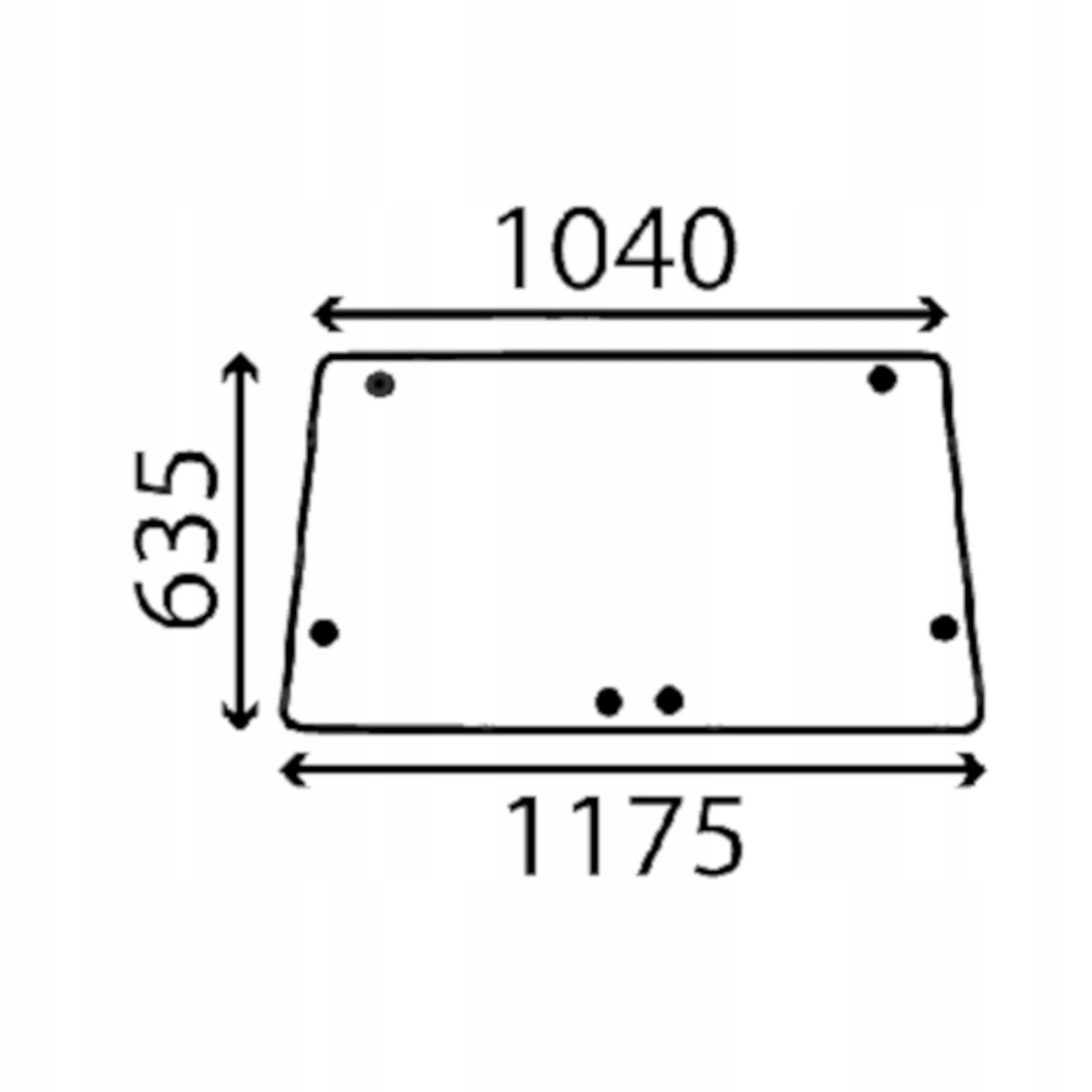 sklo Ford zadní 83932033
