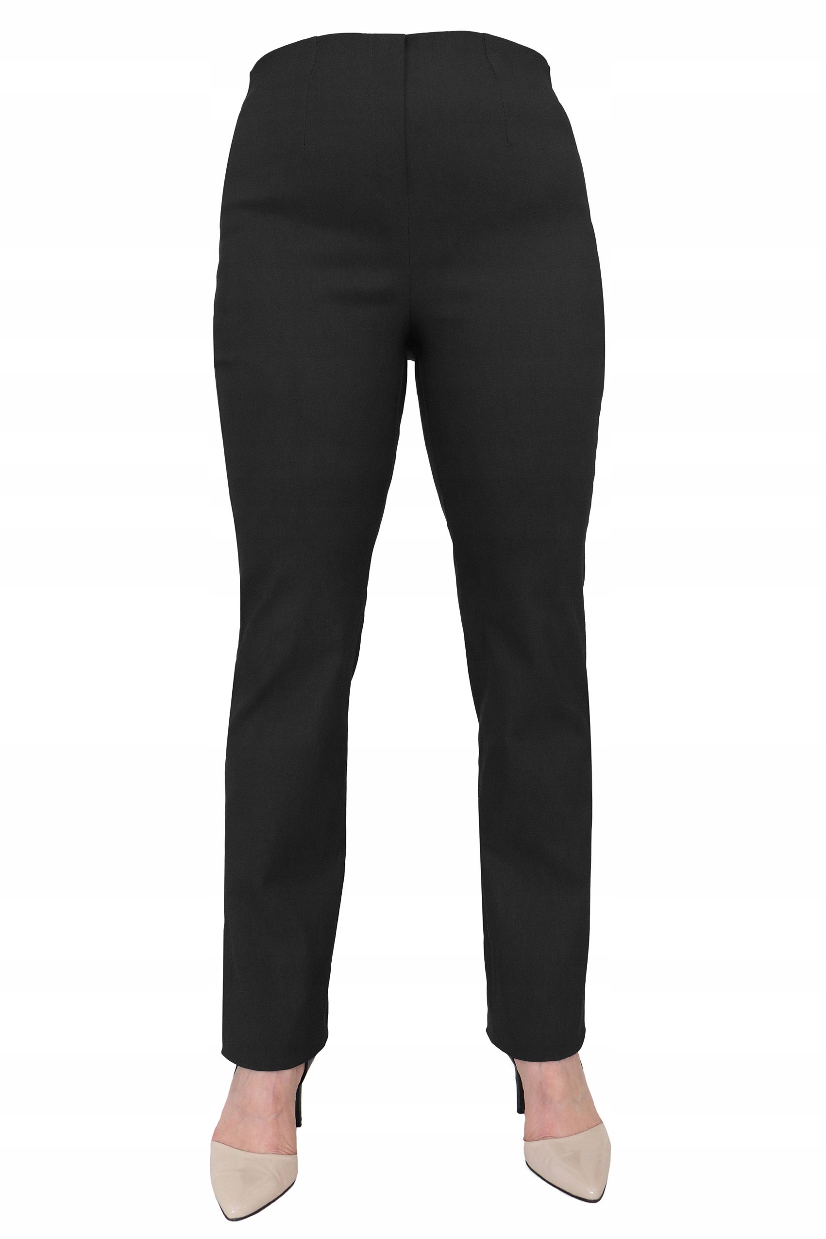 

Spodnie proste długie czarne 54