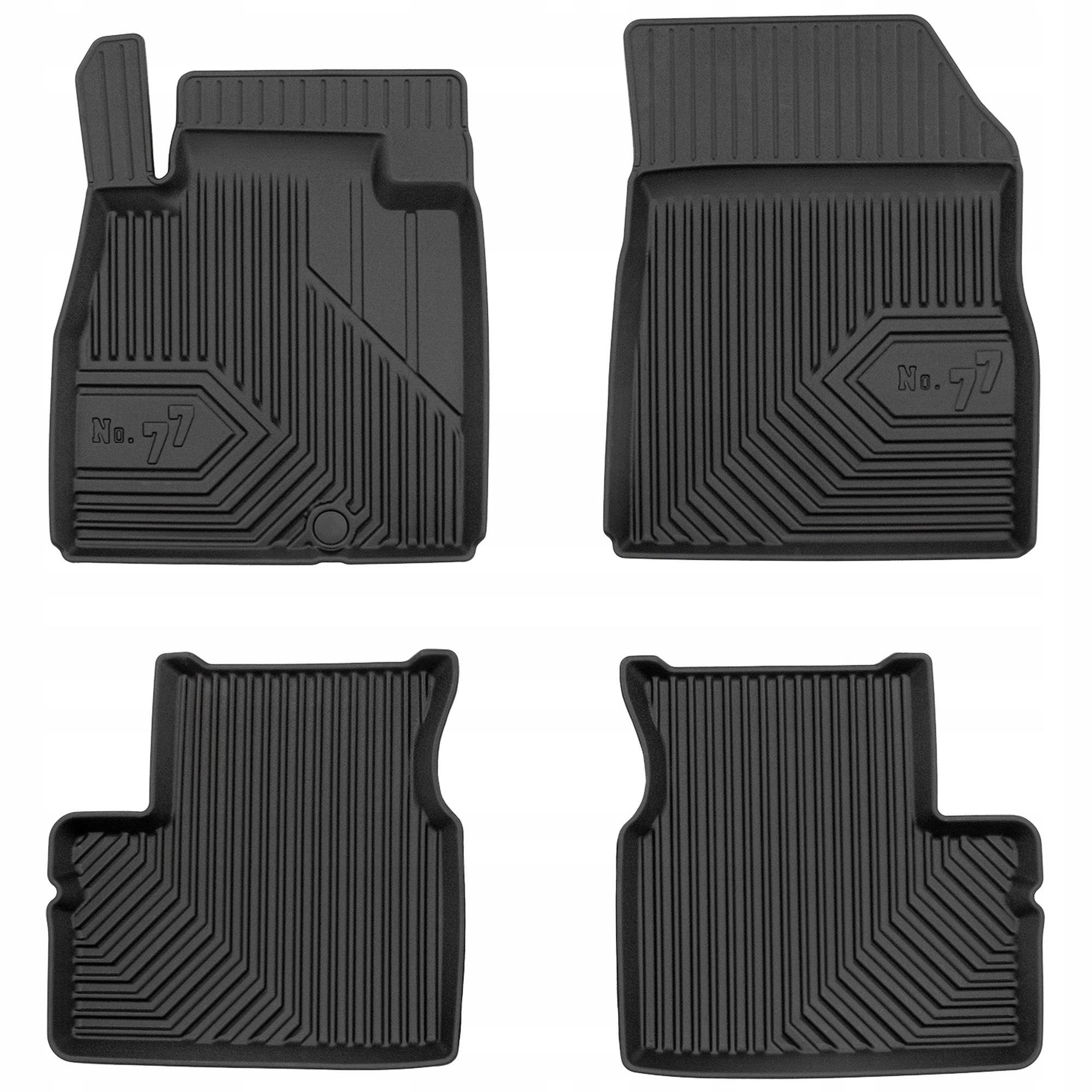 Dywaniki samochodowe No.77 Nissan Micra K13 2010-2016 Hatchback