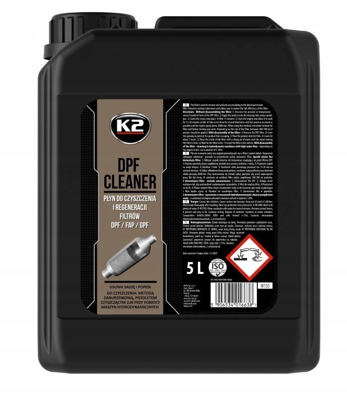 K2 DPF CLEANER 5 л