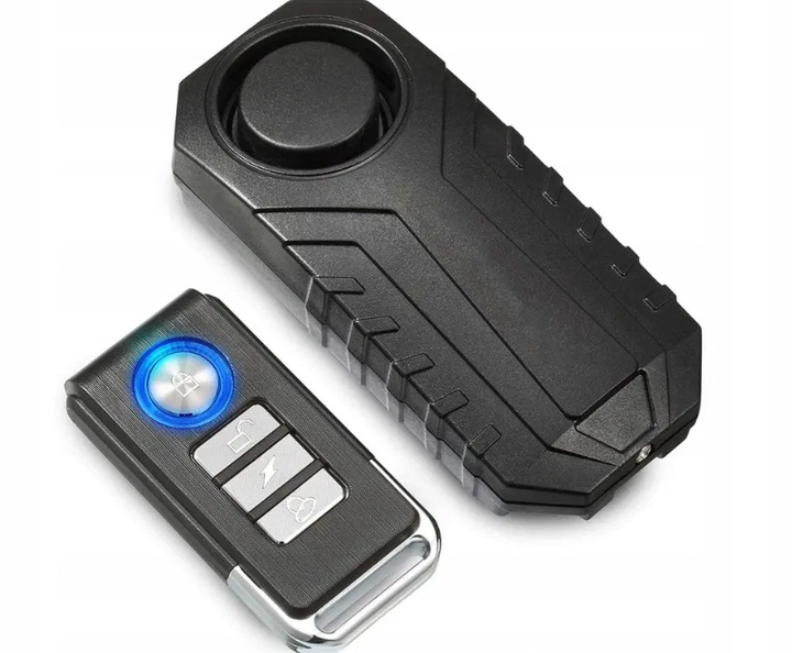 Беспроводной датчик удара сигнализации на пульте дистанционного управления !