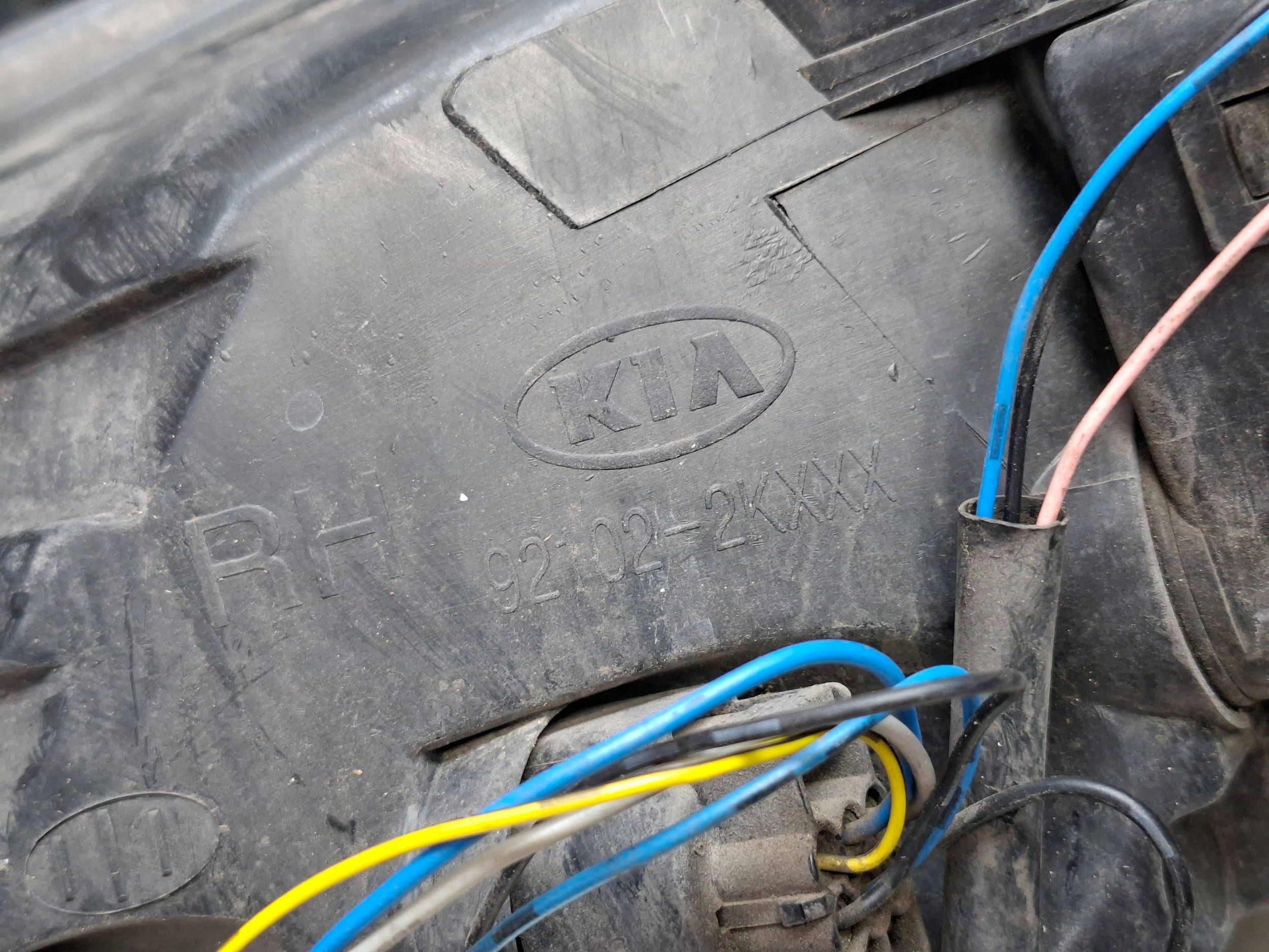 light front right KIA SOUL and 08- EU