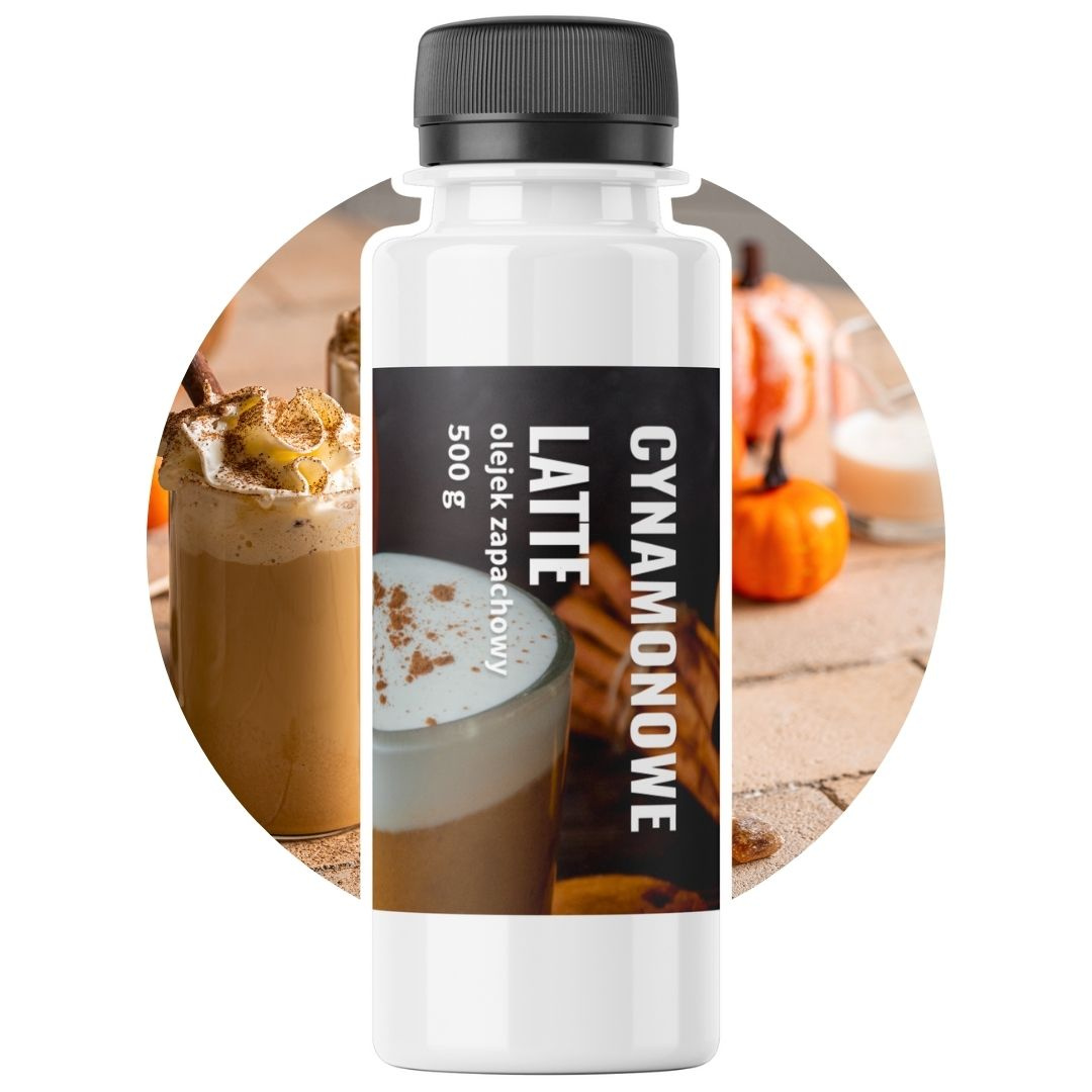 Vonný olej Cynamonové Latte pro svíčky a mýdla 500g