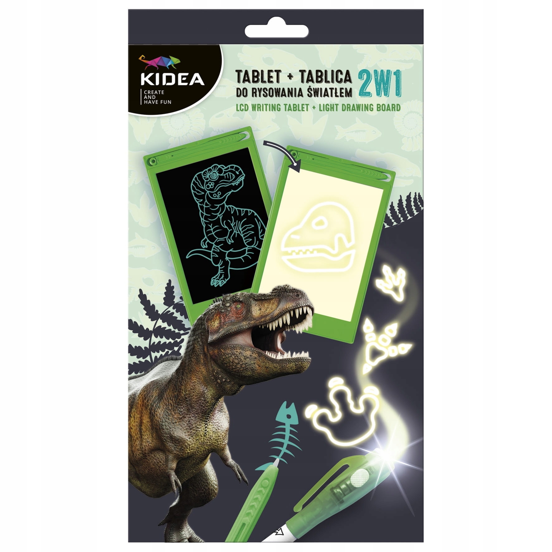 

Kidea, Tablet+tablica do rysowania światłem 2 w1