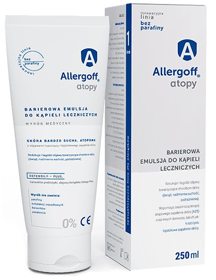 

Allergoff atopy emulsja do kąpieli leczniczej 250