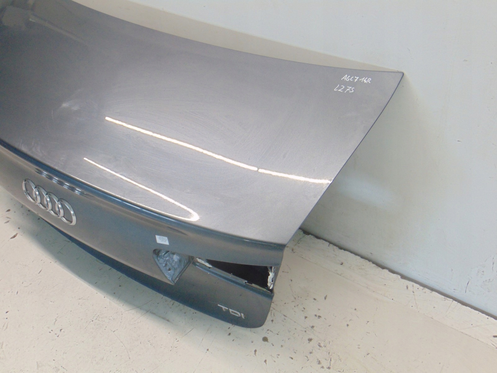 boot door rear AUDI A6 C7 LZ7S S-LINE sedan