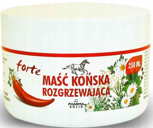 

Maść Końska Rozgrzewająca Forte Rozgrzewa Łagodzi