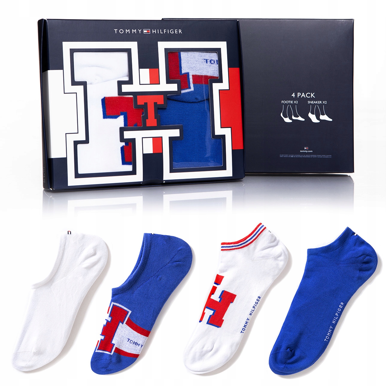 

Tommy Hilfiger Gift Box Męskie Skarpety 4PAK 39-42