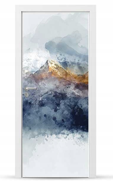 Okleina nálepka na vnější dveře Nábytková samolepicí Snadné Lepení