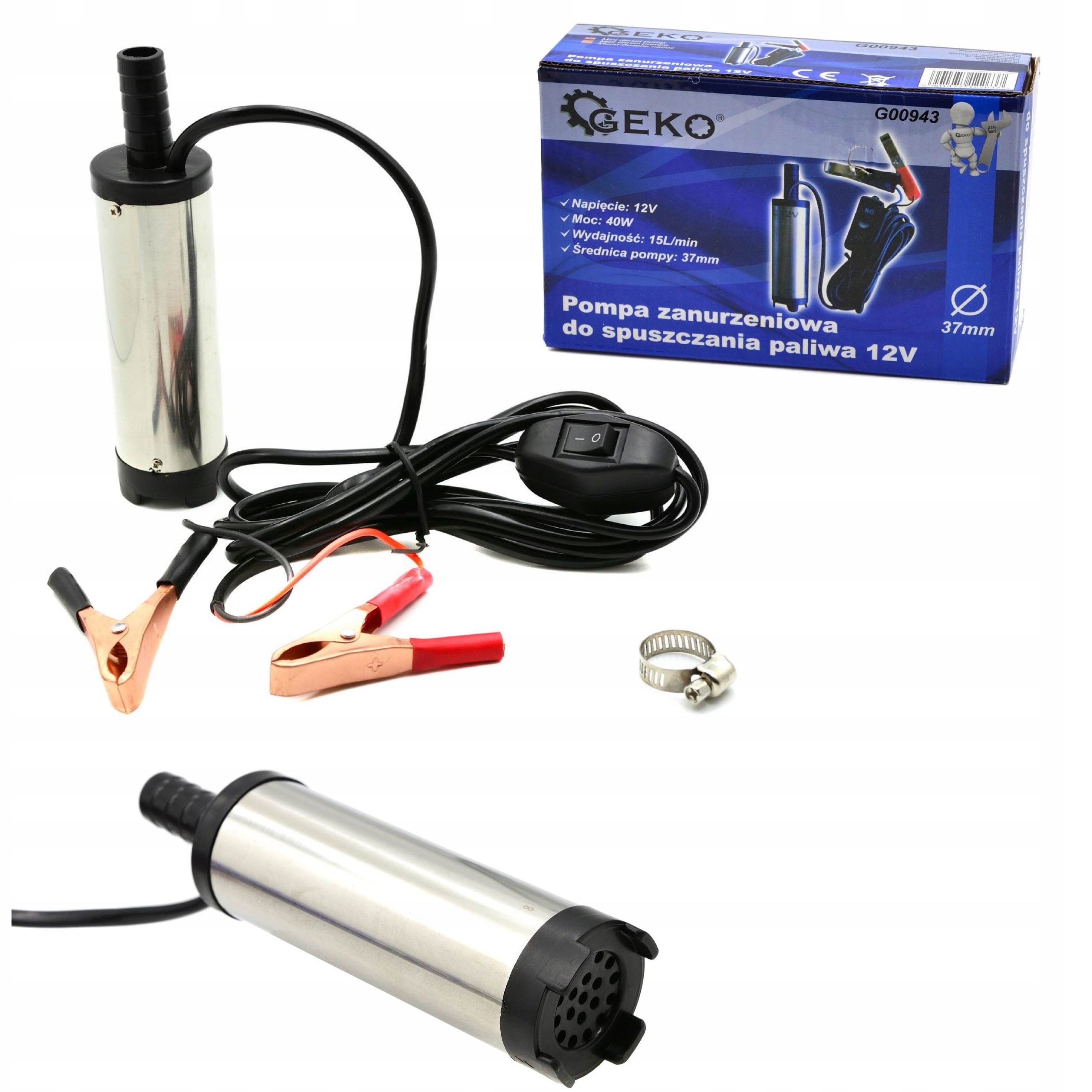 Pompa Zanurzeniowa Do Spuszczania Paliwa, Do Przepompowywania Diesla