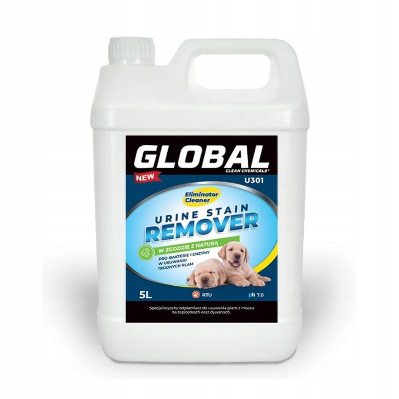 Levně Odstraňovač saténu z moči Global U301 5L
