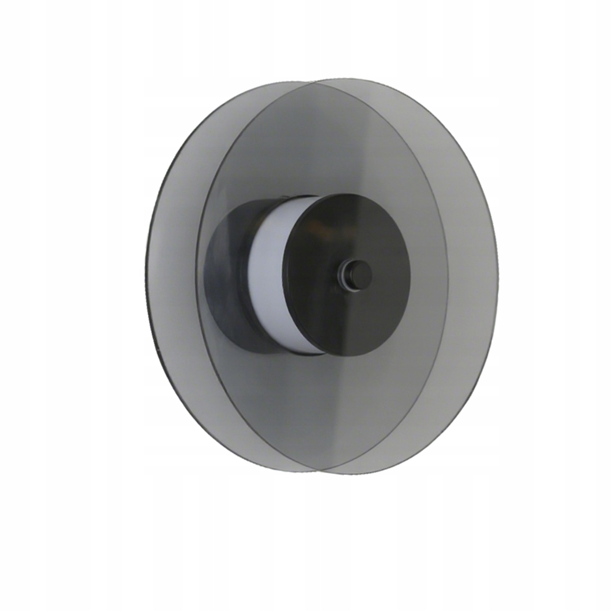 Led nástenné svietidlo Casy Light Prestige Čierne dymové 6W Moderné