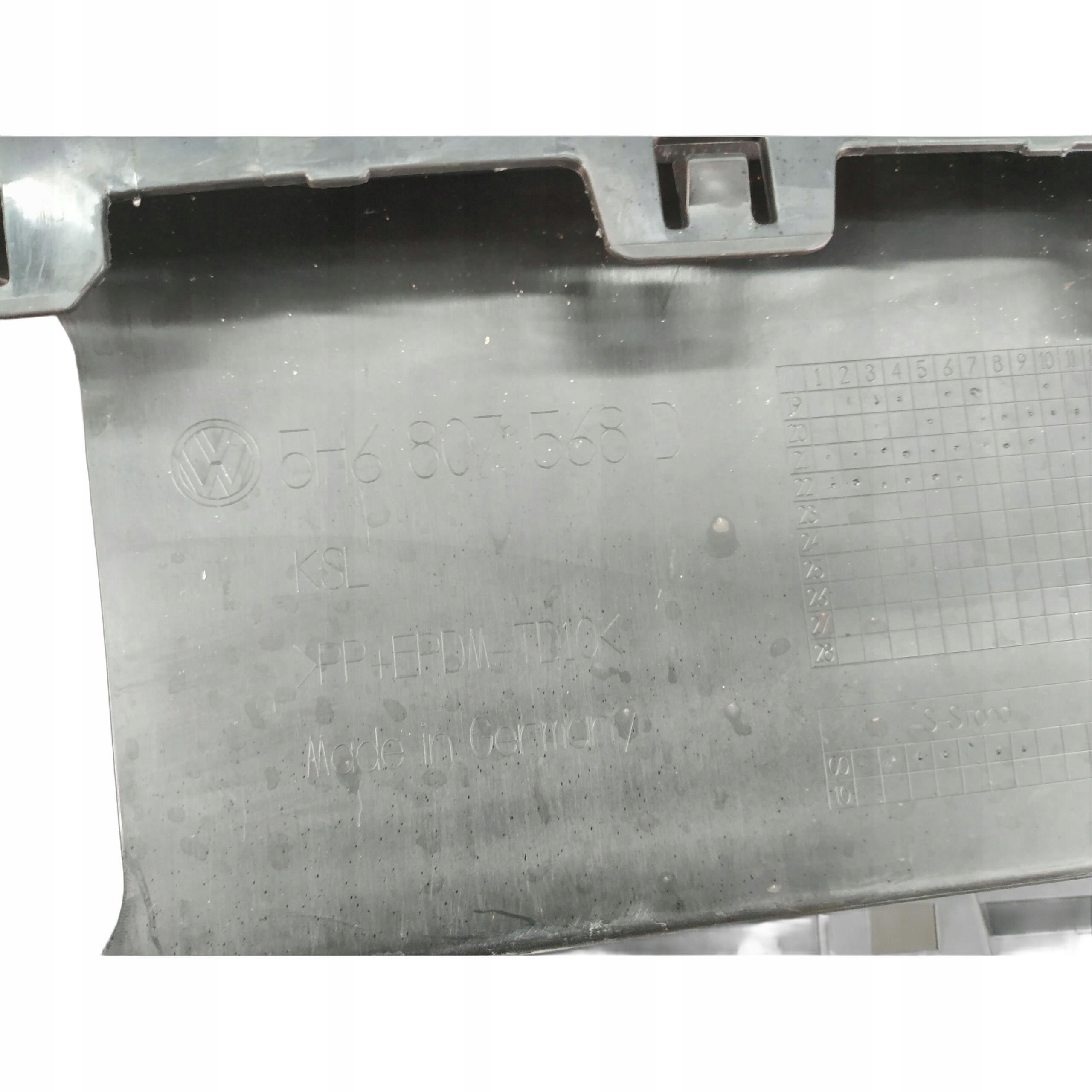 SPOILER der Stoßstange heck VW GOLF VIII GTI 5H6807568D