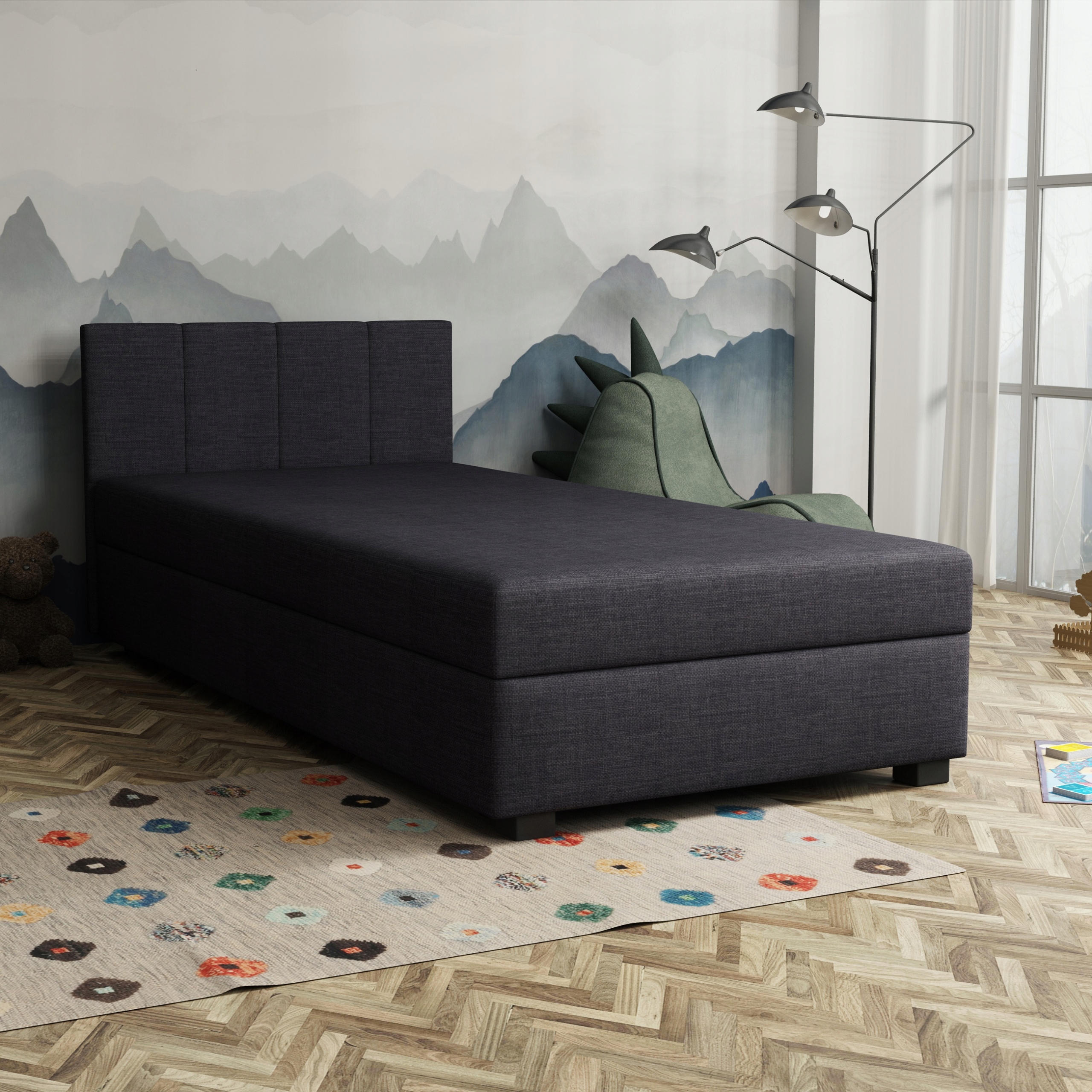 

Tapczan Łóżko młodzieżowe Adel 120x200 +materac