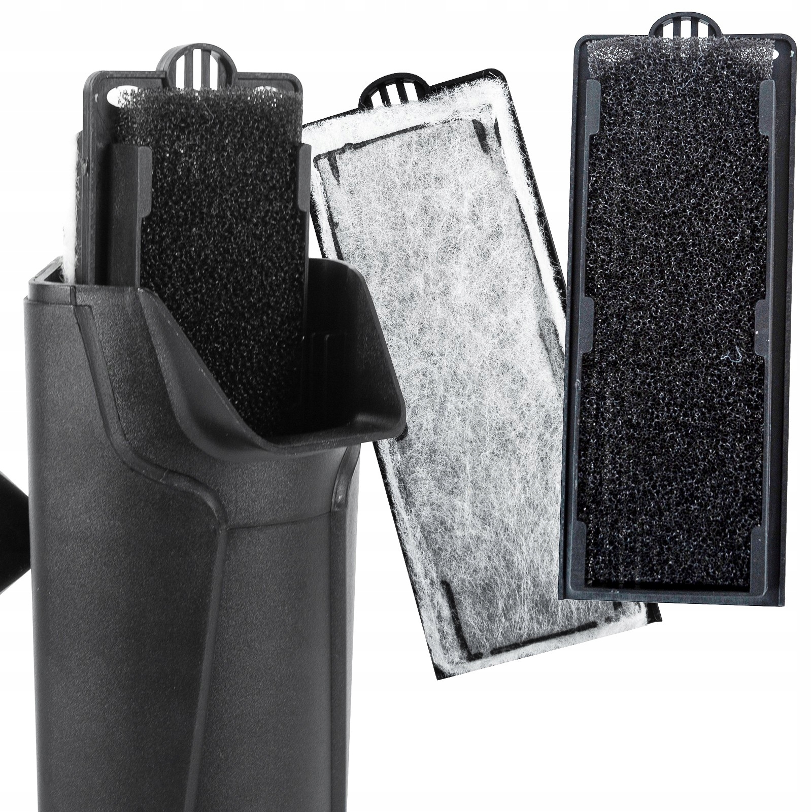 Levně Tichý Rohový Filtr Pro Akvárium Želv Obojživelníků 350 L H Silná Filtrace