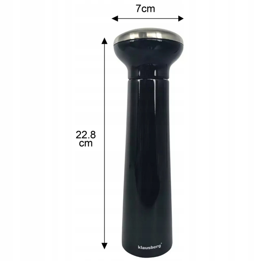 ZESTAW MŁYNKÓW DO PIEPRZU I SOLI KLAUSBERG KB-7705 Materiał inny