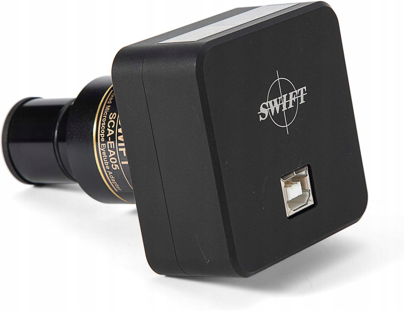 5MP digitální fotoaparát pro mikroskopy s redukčním objektivem, kalibrační sada